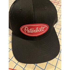 NEW Peterbilt Mesh Trucker SnapBack Hat Cap The Pete Shop One Size Truck USA